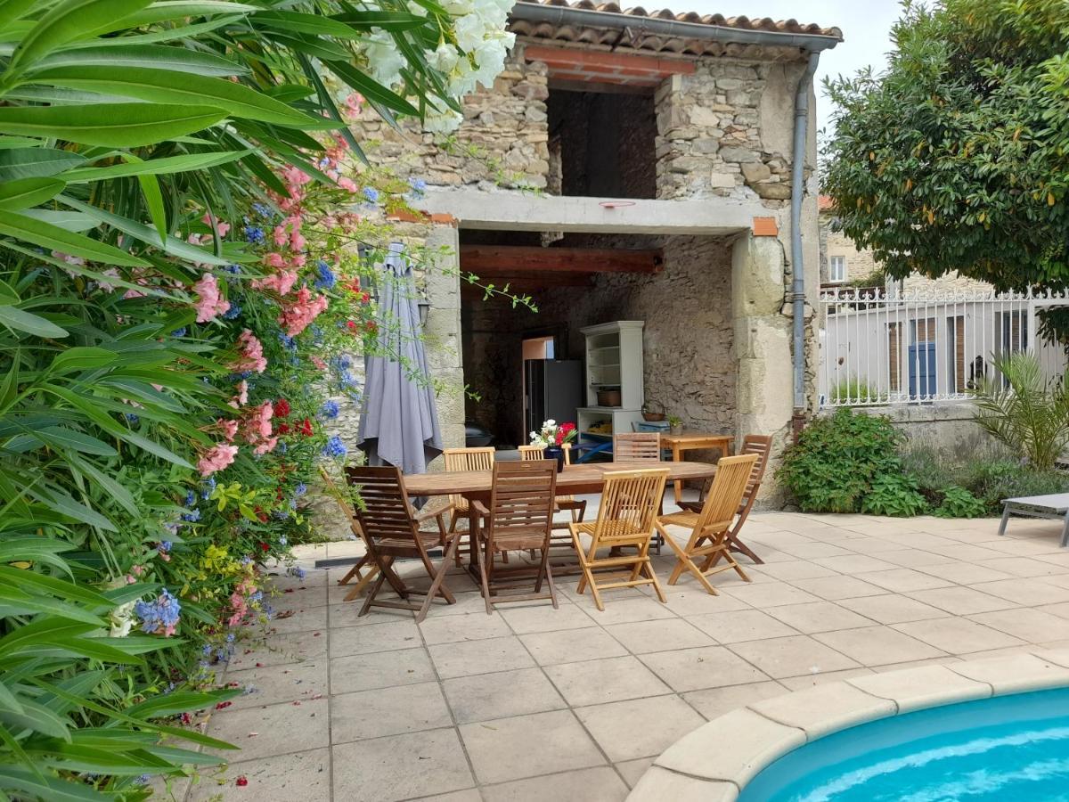 La maisonnette avec SPA et piscine Sainte-Valière Extérieur photo